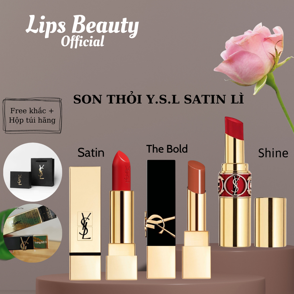 Son YSL Rouge Pur Couture The Bold màu HOT 1971 - 08 - 06 - 10 -11