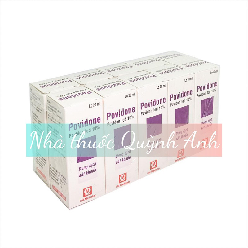 Sát trùng vết thương Povidone10%