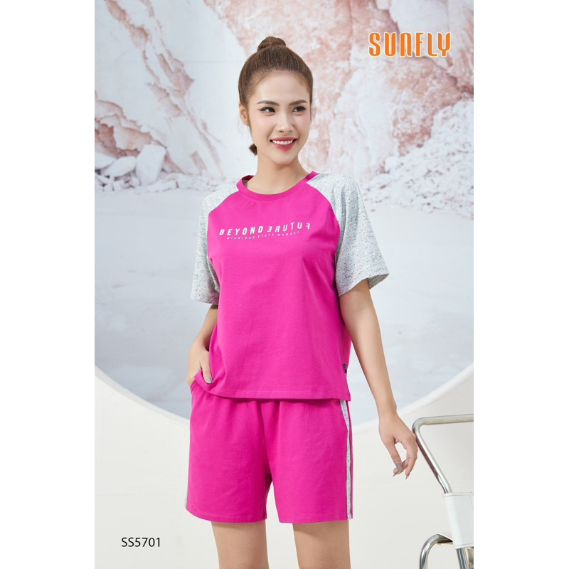SS5701 BỘ MẶC NHÀ COTTON ÁO FORM RỘNG
