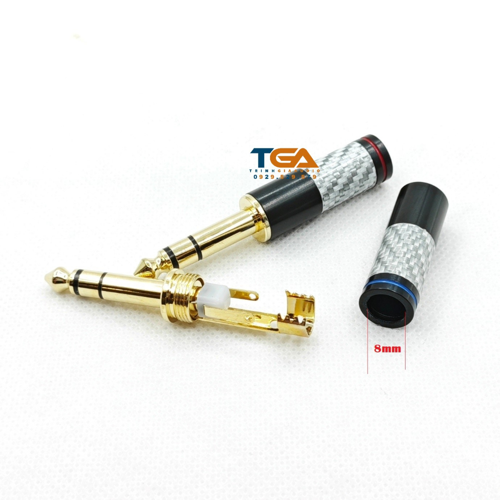 Jack rắc 6ly hàn dây SL  Cacbon