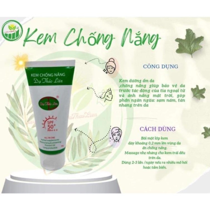 Kem chống nắng  Dạ_ Thảo_ Liên