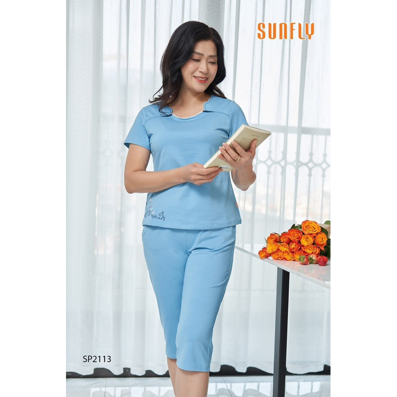 BỘ MẶC NHÀ COTTON SP2113