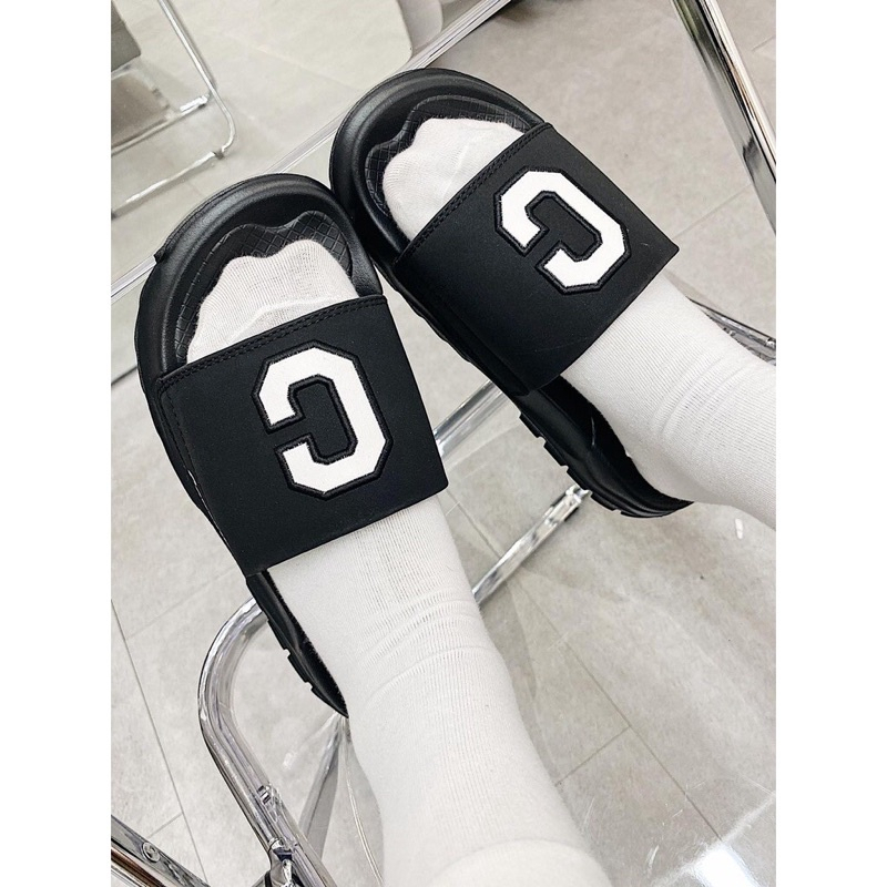 Dép quai ngang nam nữ,hình chữ C cao 4cm  đế nhẹ , siêu xinh, nhiều màu