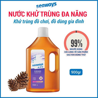 Nước khử trùng đa năng tinh chất thông đỏ seaways - chai 1 lít
