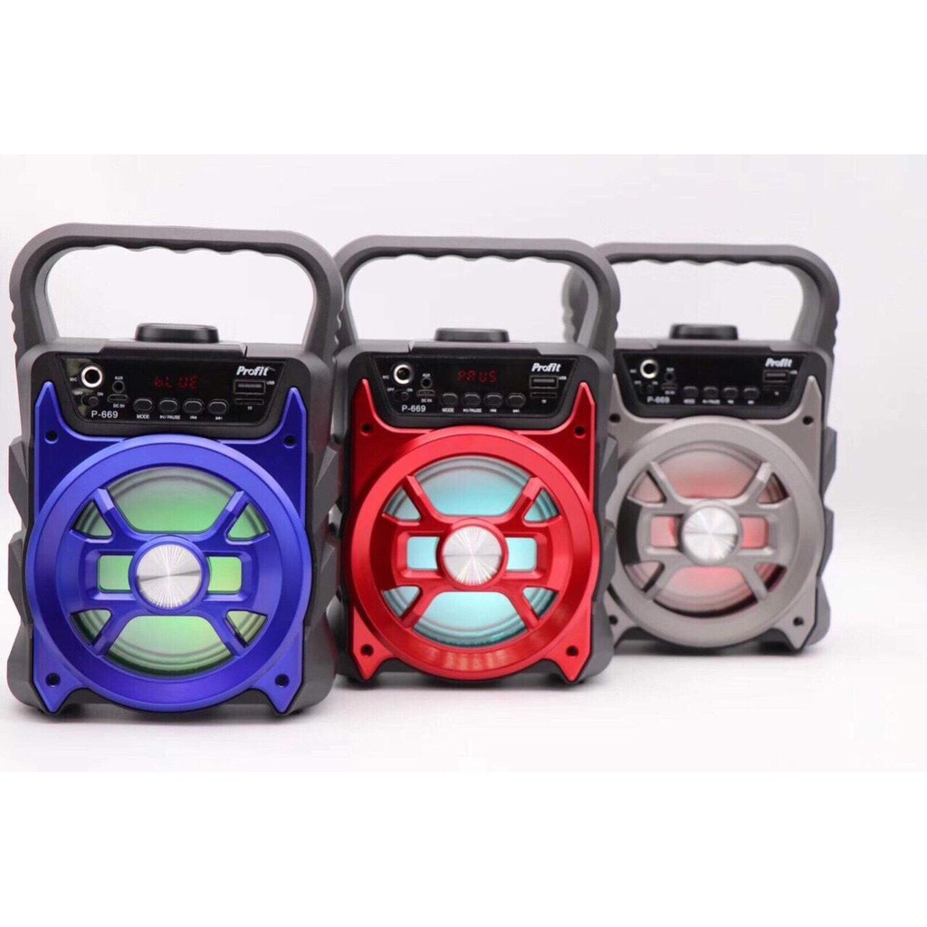 Loa Bluetooth P.88 KIOMIC Tặng Kèm Micro Hát Karaoke