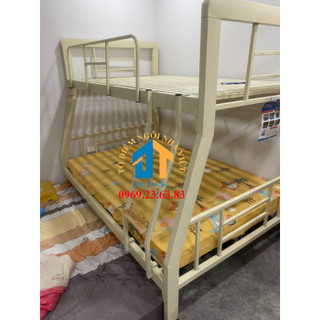 Giường sắt tầng hộp vuông sắt 4x8 nhiều kích thước và màu sắc