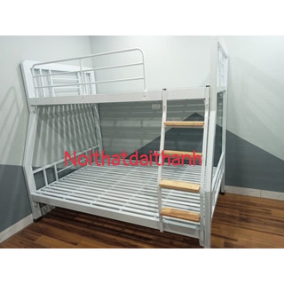 Giường sắt 2 tầng hộp trên 1m4 dưới 1m6 ĐẠI THÀNH (sắt 4x8)