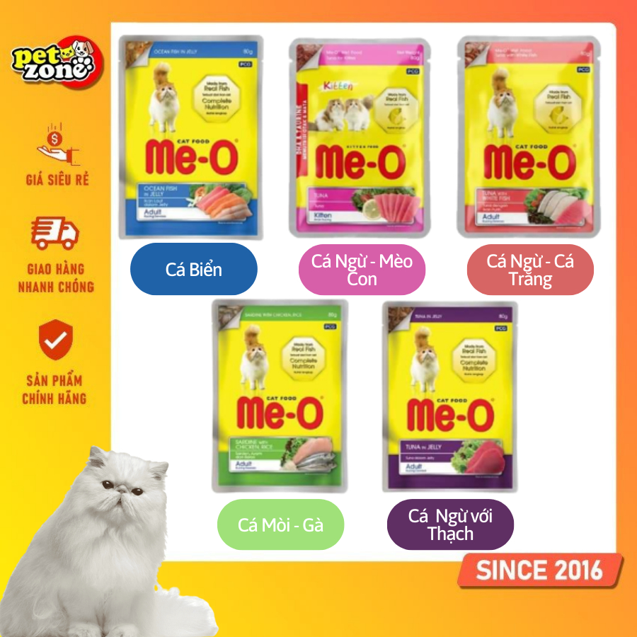 Pate cho mèo Me-o 80g