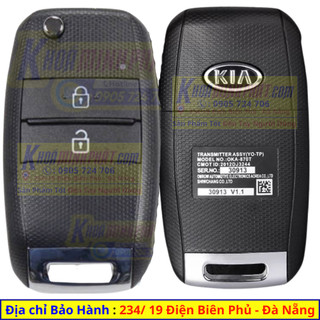 Vỏ Chìa Khoá Xe Kia Morning, Soluto, Cerato, Sportage, Seltos, Optima, Rio, Rondo V47