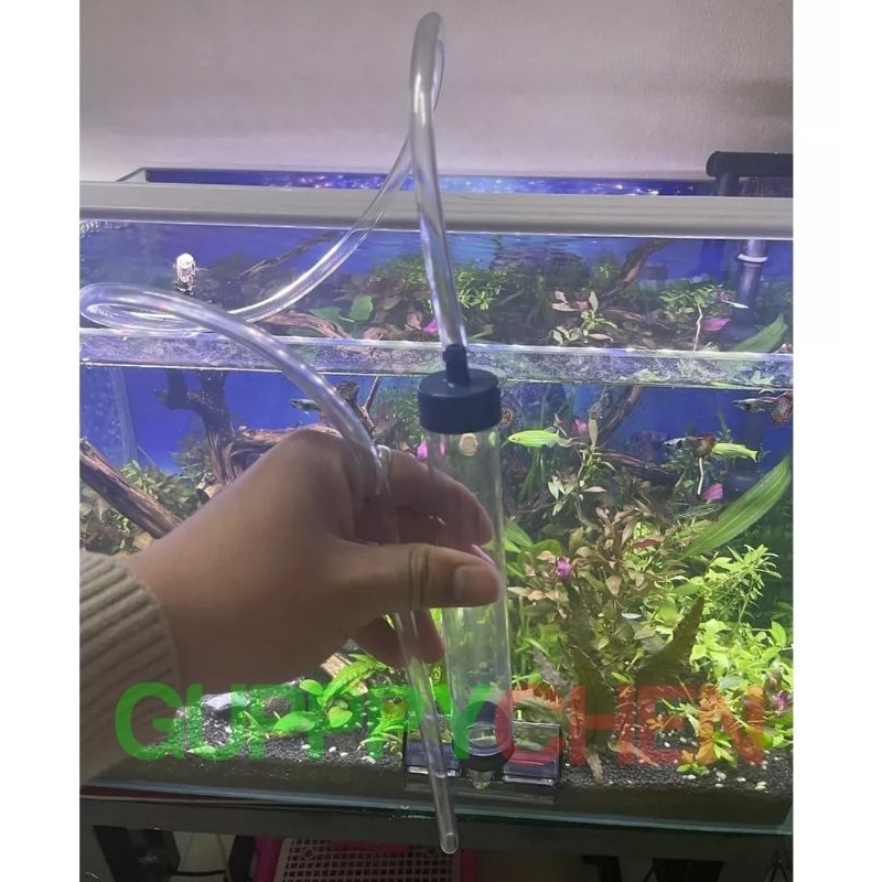 Bộ Vệ Sinh Hồ Cá AS-15B, AS-25B - Hút Phân, Thức Ăn Thừa , Vệ Sinh Nền Cho Hồ Thủy Sinh