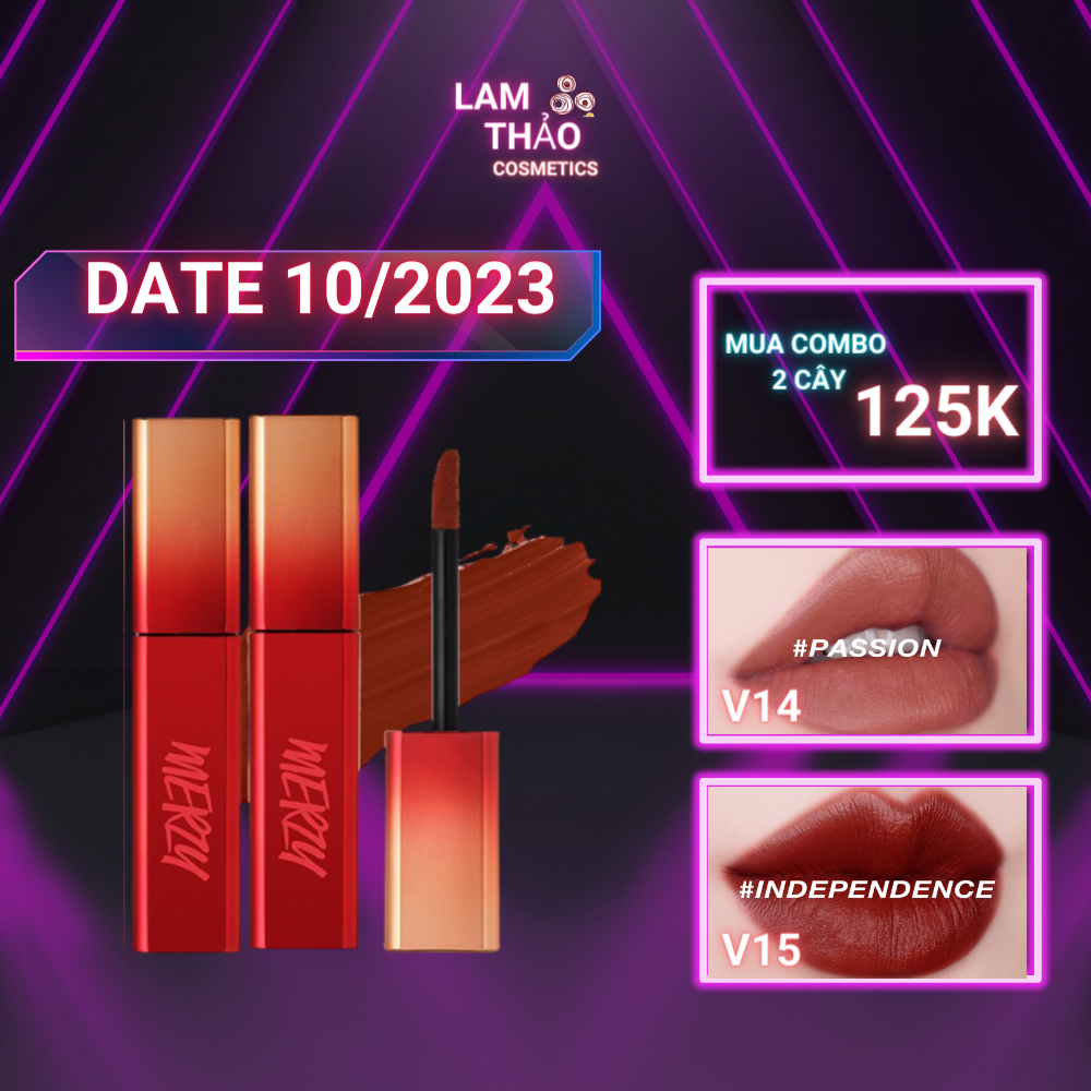 DATE T10/2023 -  Son Kem Merzy Velvet Tint