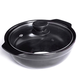 Nồi đất đỉnh 8 _nồi đất kho cá thịt dày nắp kính giữ nhiệt thức ăn thơm ngon, nồi nấu mì cay