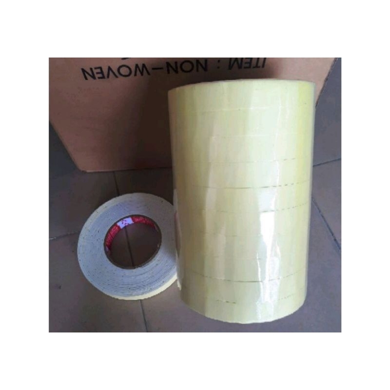 Băng keo xốp 2 mặt 2.5cm [10cuộn]