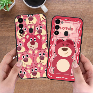 Ốp Tecno POP 5 LITE , Spark 6 go hình gấu dâu loso hồng cute hot trend