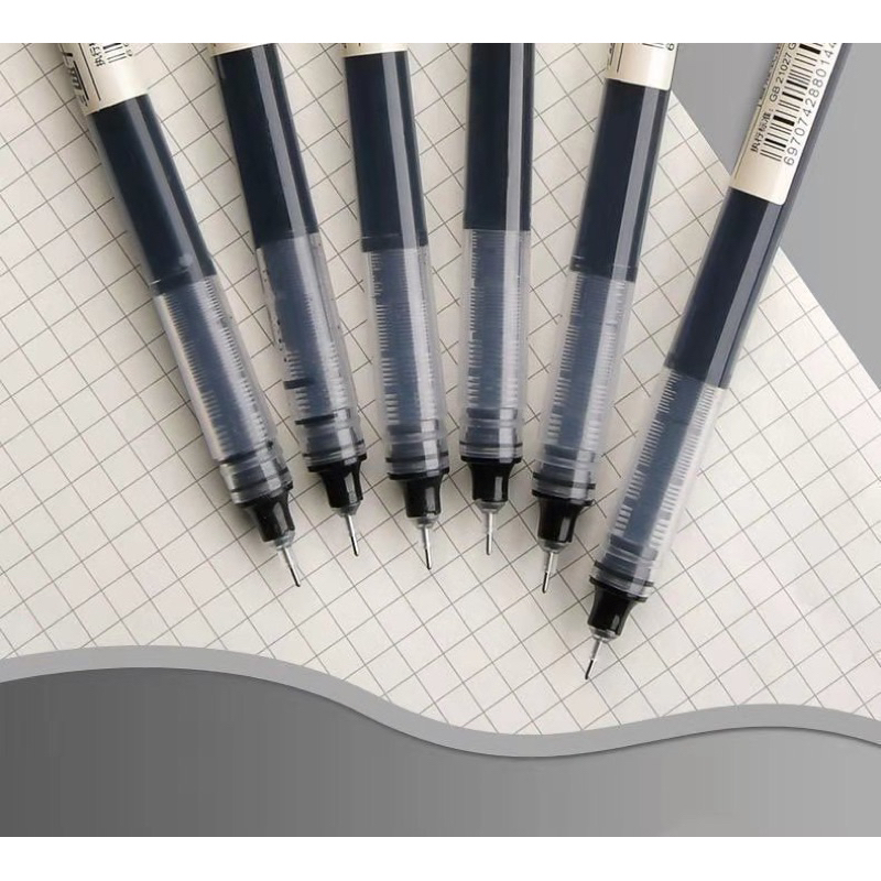 Bút Gel Mực Nước Ngòi 0.5mm Mau Khô Lâu Hết Mực - 1 Cây