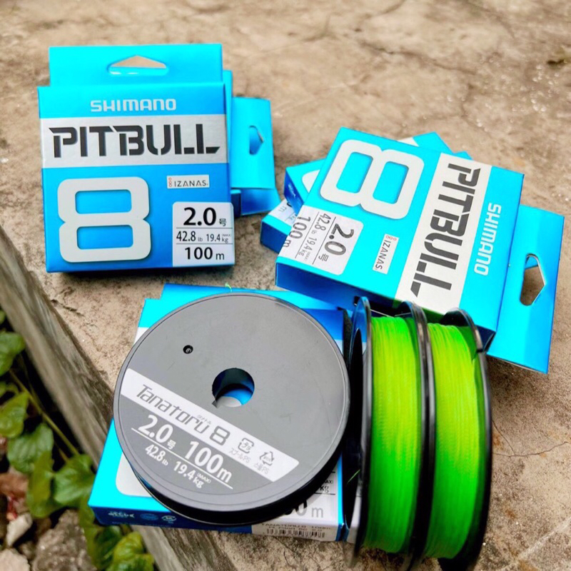 Dù câu Shimano PitBull X8 100m công nghệ Nhật chuyên lure - săn hàng