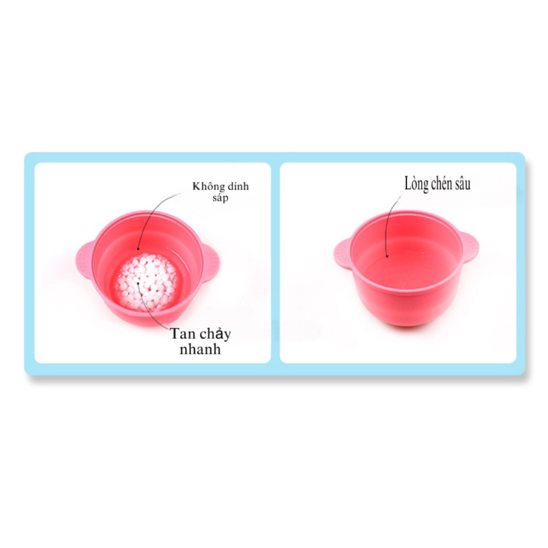 Hũ 300g sáp wax lông sữa dừa cao cấp, kèm que phết wax các vùng lông nách bikini dùng cho da nhạy cảm lyihome