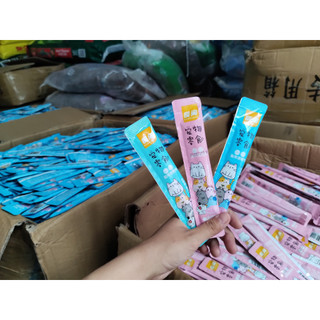 Combo 100 cây súp thưởng shizuka súp thưởng cho mèo nội địa trung que 15g mix vị
