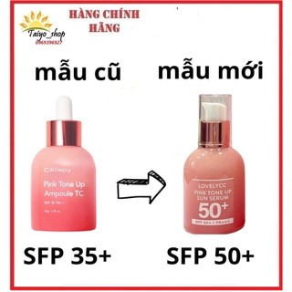 Dưỡng trắng hồng, serum cellapy pink tone up ampoule spf50+ pa++++