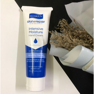 Kem Dưỡng Da Tay Rosken Skin Repair Intensive Moisture Hand Cream 75ml [MẪU MỚI]