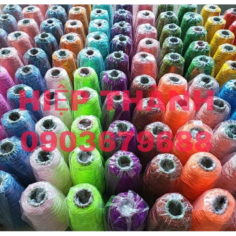 Dây chỉ dù,dây tim Dây dệt đủ màu sắc nguyên liệu làm dreamcatcher, vòng tay.bảng 1/3