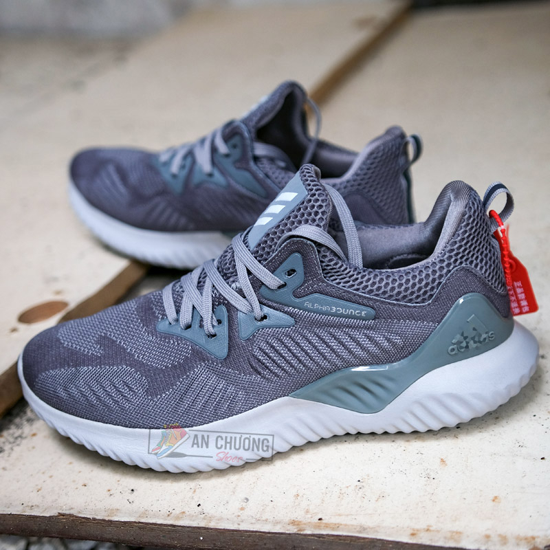 Giày Sneaker Alphabounce Grey Hình Thật - Hàng Chuẩn