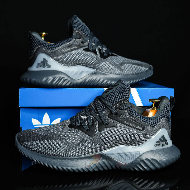Giày Sneaker Alphabounce Dark Grey Hình Thật - Hàng Chuẩn