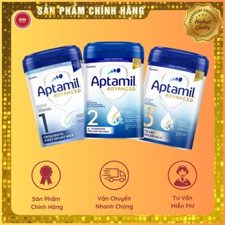 Sữa aptamil uk advanced mẫu mới lon 900g date 5/2025