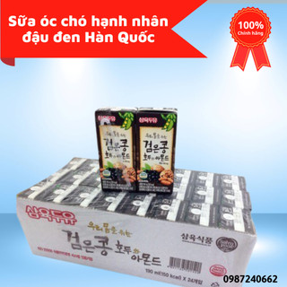 Sữa óc chó hạnh nhân đậu đen Hàn Quốc sahmyook