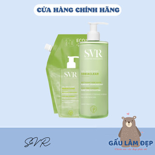 Gel rửa mặt svr cho da dầu mụn sebiaclear gel moussant - 400ml