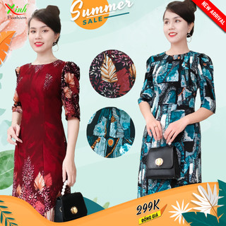 Đầm Suông Mango Cao Cấp Siêu Mát Diện Hè