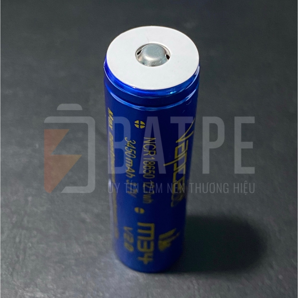 Pin sạc 18650 Vapcell mới 100% M34 ICR18650 12.7wh 3450mAh mẫu mới 2023 V2.0