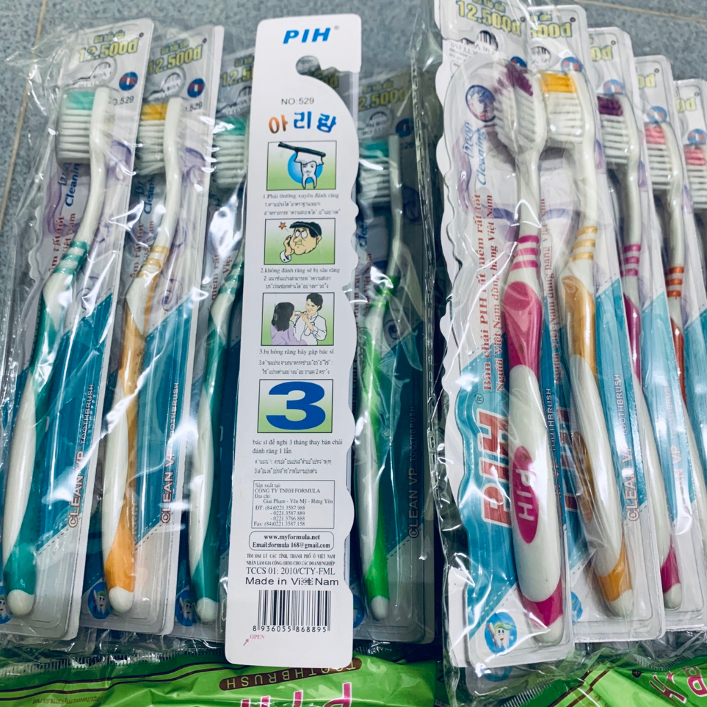 Bàn chải đánh răng siêu rẻ [ sỉ 1 lố gồm 12 chiếc]