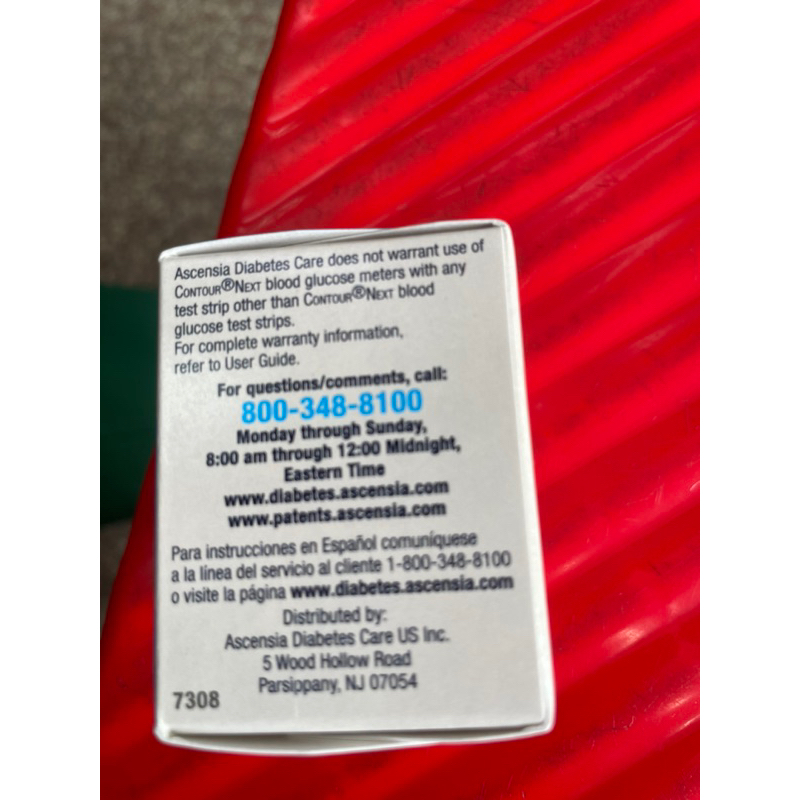 Que thử đường huyết CONTOUR NEXT 50 que