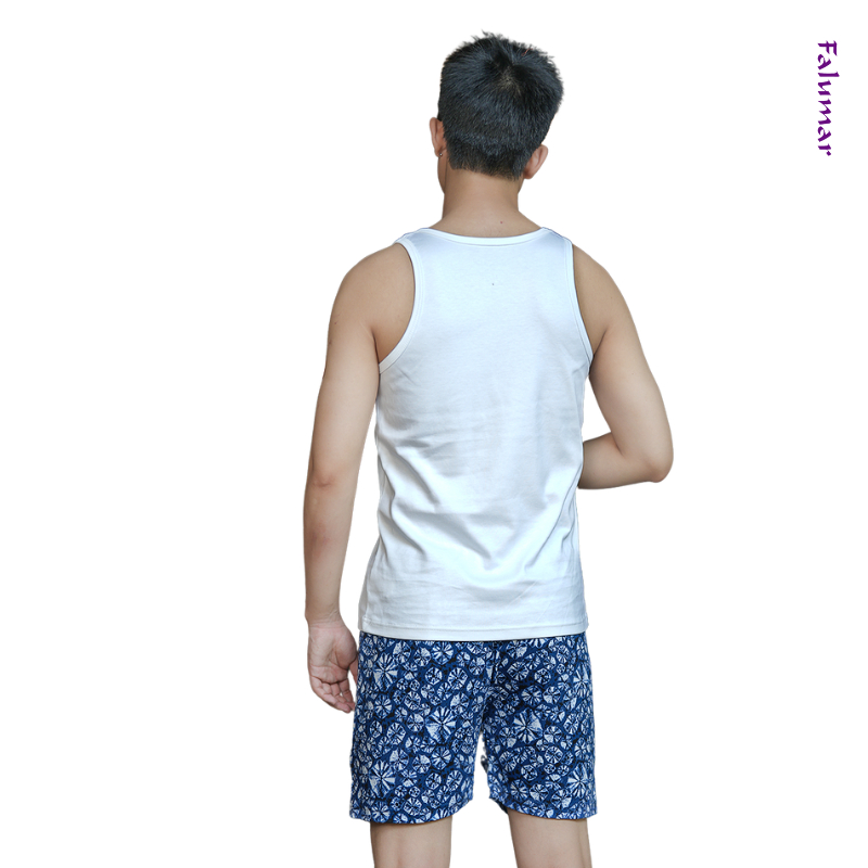 Áo ba lỗ Falumar cho nam, chất vải Cotton mềm mịn, co giãn, thoáng mát, thấm hút mồ hôi