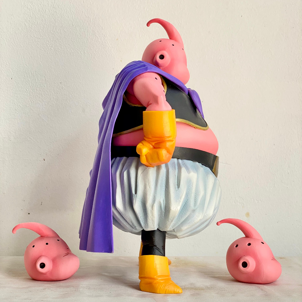 Mô hình Majin Buu béo cao 28CM - Fat buu dragonball - mô hình ma bư mập 7 viên ngọc rồng 3 đầu thay thế