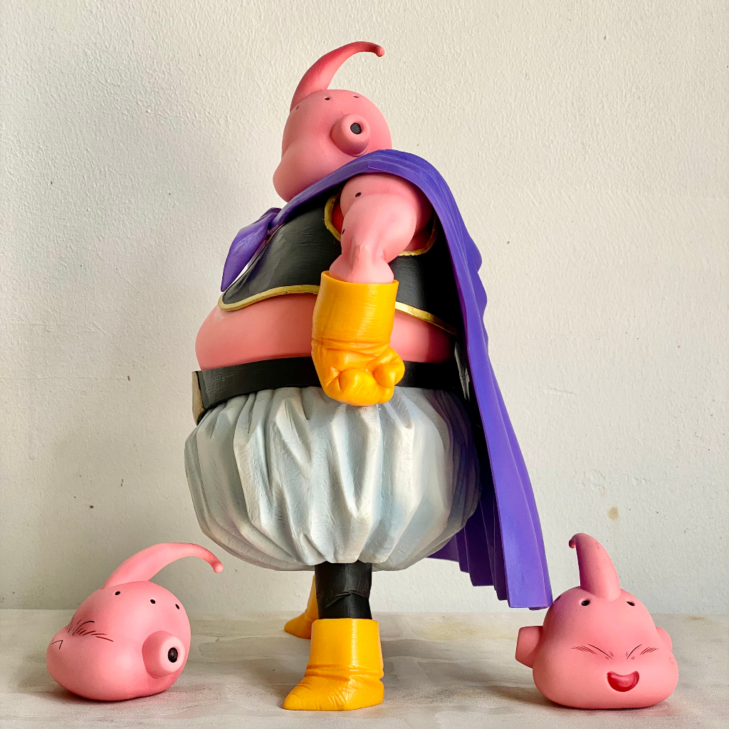 Mô hình Majin Buu béo cao 28CM - Fat buu dragonball - mô hình ma bư mập 7 viên ngọc rồng 3 đầu thay thế