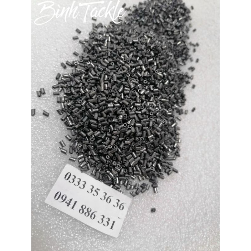 Chì nhỏ câu cá rô, lòng tong, trê, lóc, bịch 50 viên
