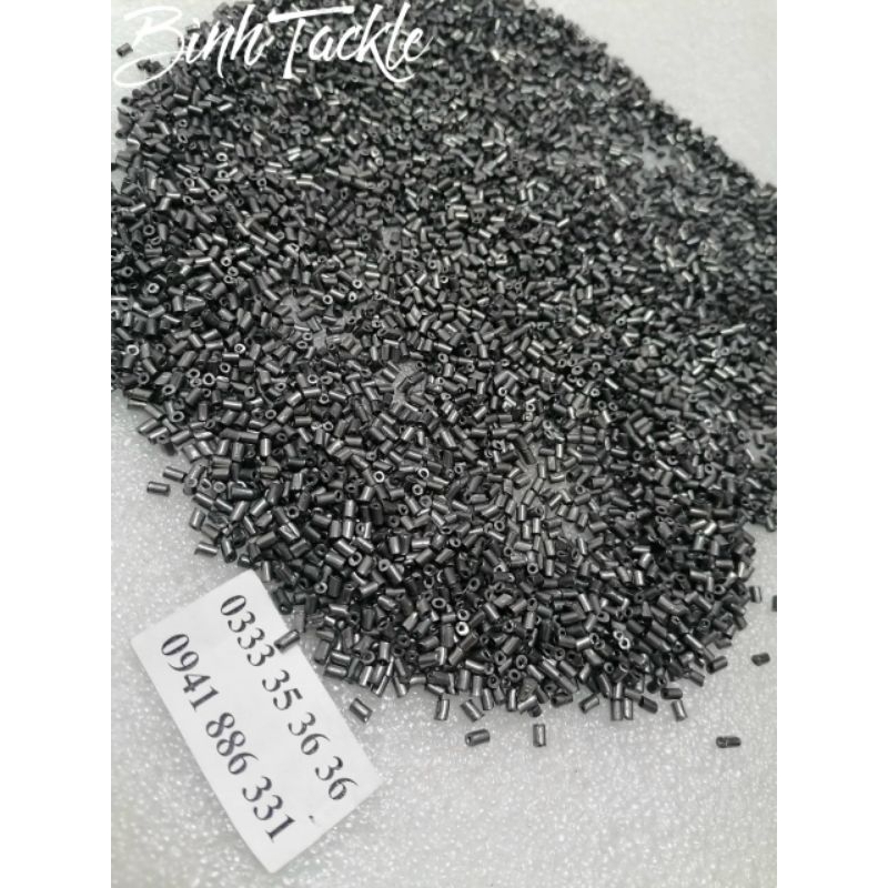Chì nhỏ câu cá rô, lòng tong, trê, lóc, bịch 50 viên