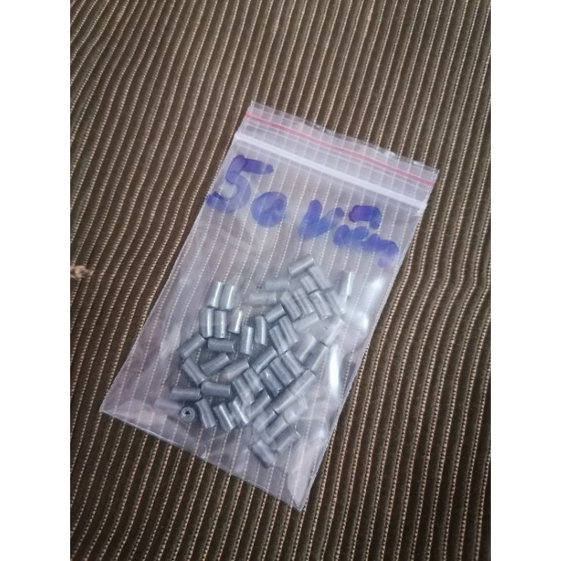 Chì nhỏ câu cá rô, lòng tong, trê, lóc, bịch 50 viên