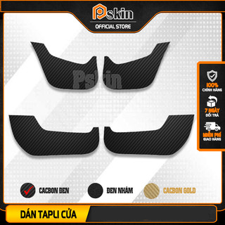 Dán Tapli cửa ô tô Vinfast VFe34 vân Carbon