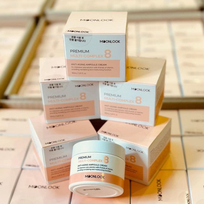 Kem Dưỡng Moonlook Premium Multi-Complex 8 Anti-Aging Ampoule Cream - 50ml