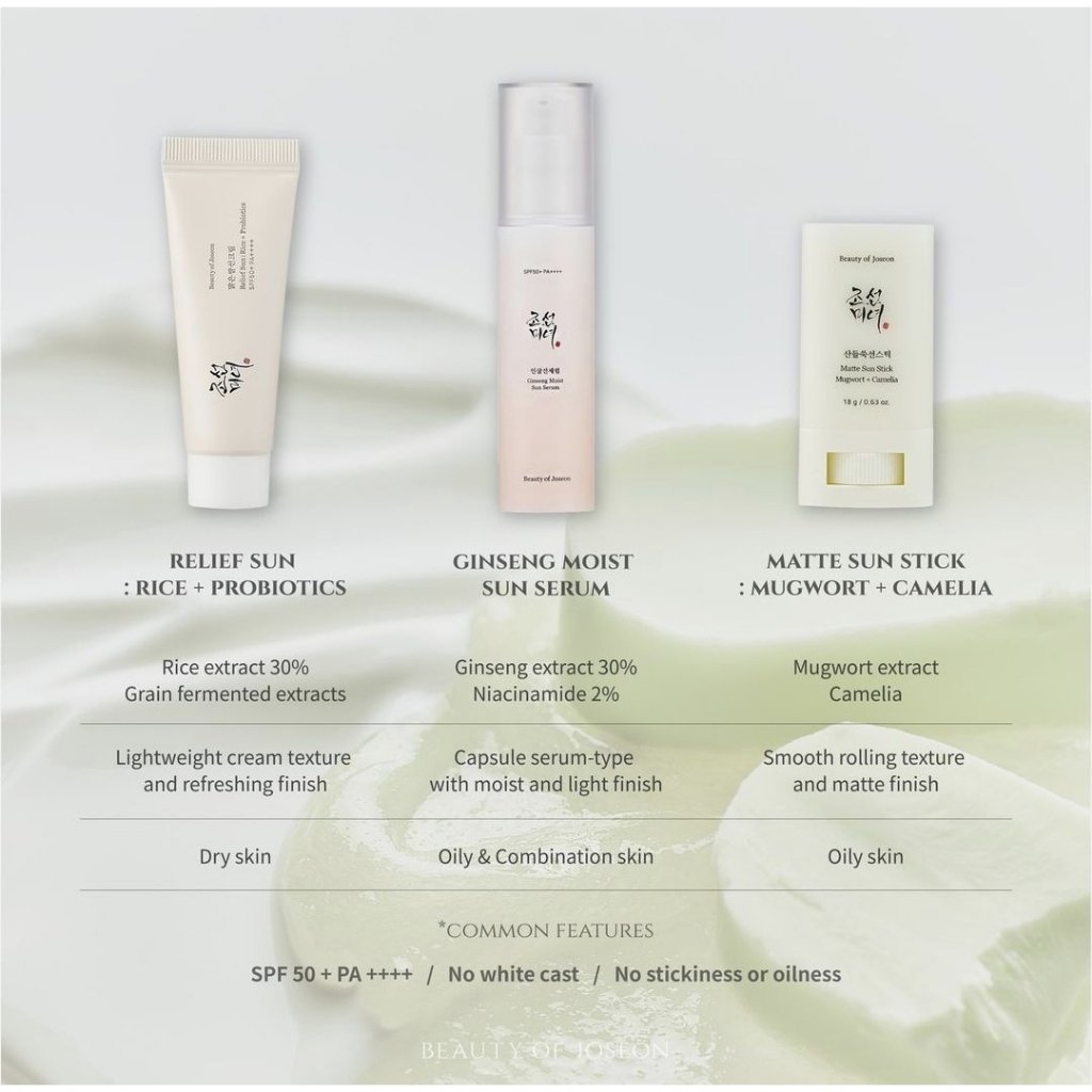 Chống nắng serum Beauty of Joseon Ginseng Moist Sun Serum 50ml