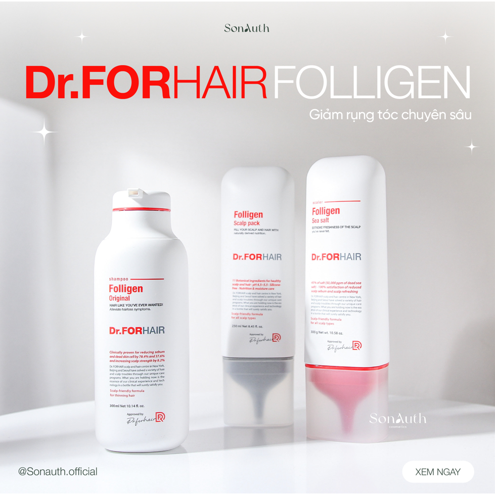 Bộ gội xả Dr.Forhair Folligen
