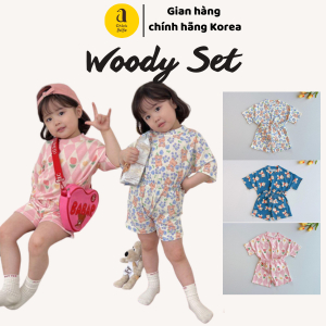 Bộ cộc hoạ tiết Woody Made in Korea cho bé từ 12kg-19kg