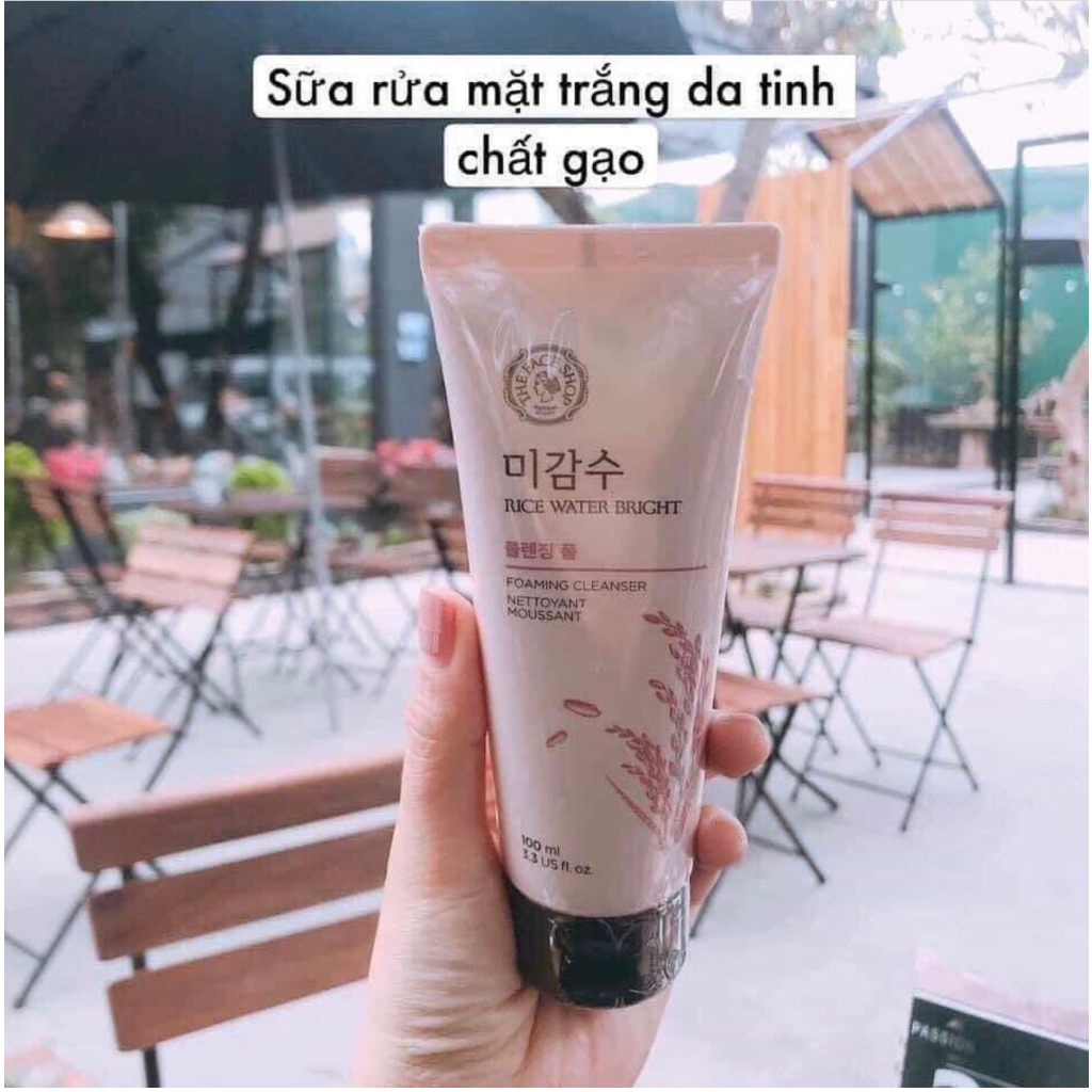 Sữa Rửa Mặt Gạo THEFACESHOP Rice Water 150ml
