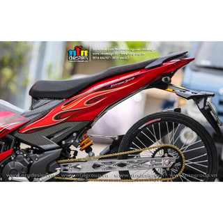Tem rời Exciter 150 lửa đỏ