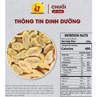 Chuối sấy giòn Thuận Hương