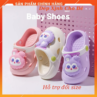 Dép bé gái , dép lê bé gái bé gái từ 2 -5 tuổi hình thú trẻ em siêu mềm chống trượt đáng yêu