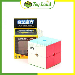 Rubik 2x2 Stickerless QiDi S2 Rubic 2 Tầng 2x2x2 Đồ Chơi Lắp Ráp